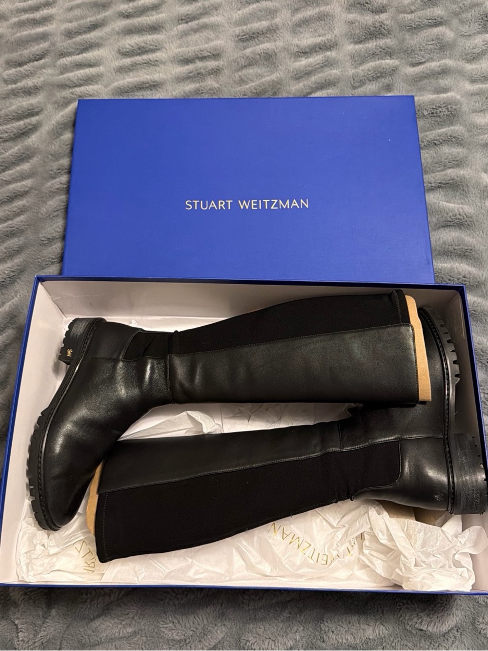 Stuart Weitzman Black Knee high Boots